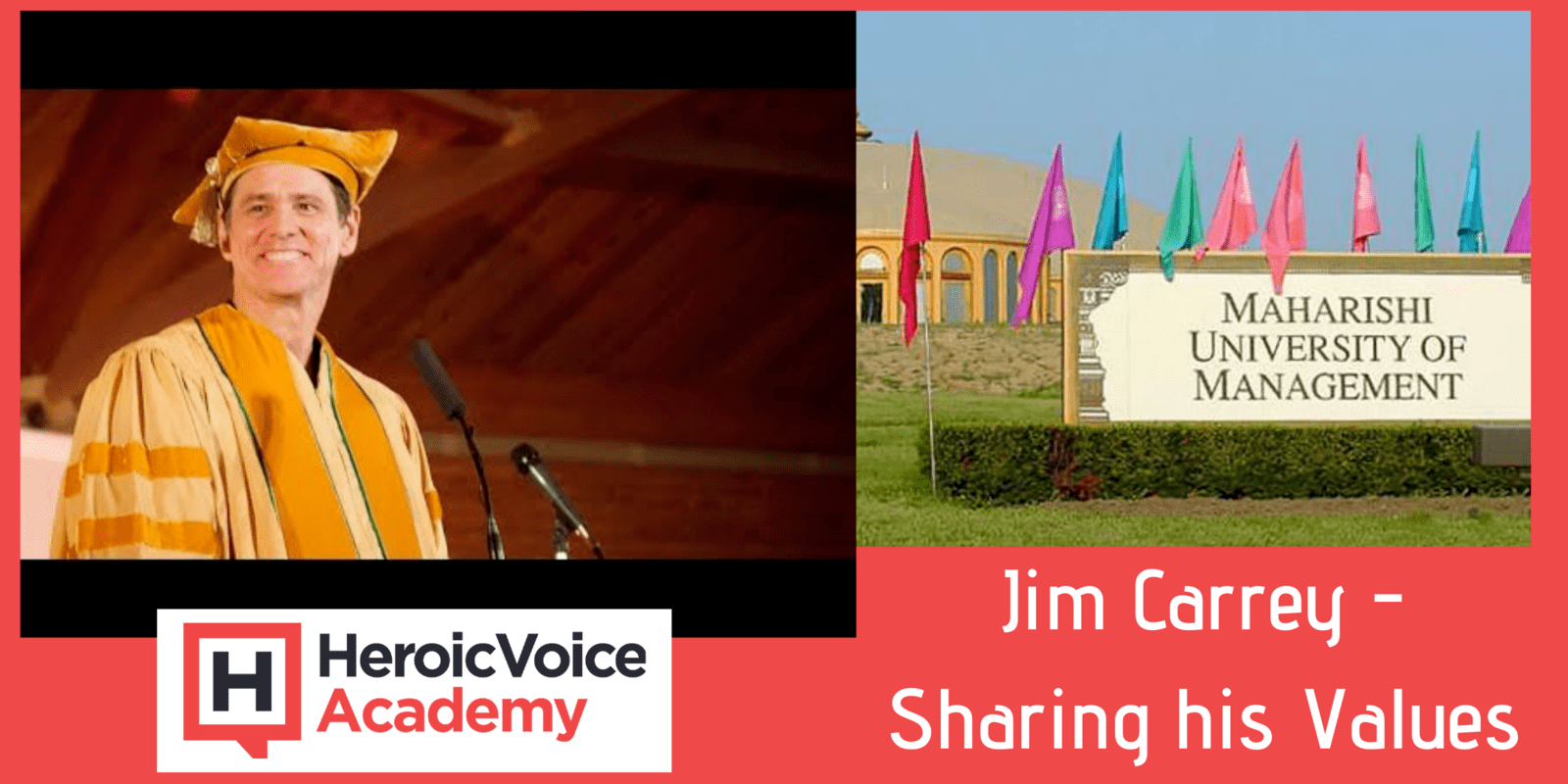 Jim Carrey - Sharing his Values